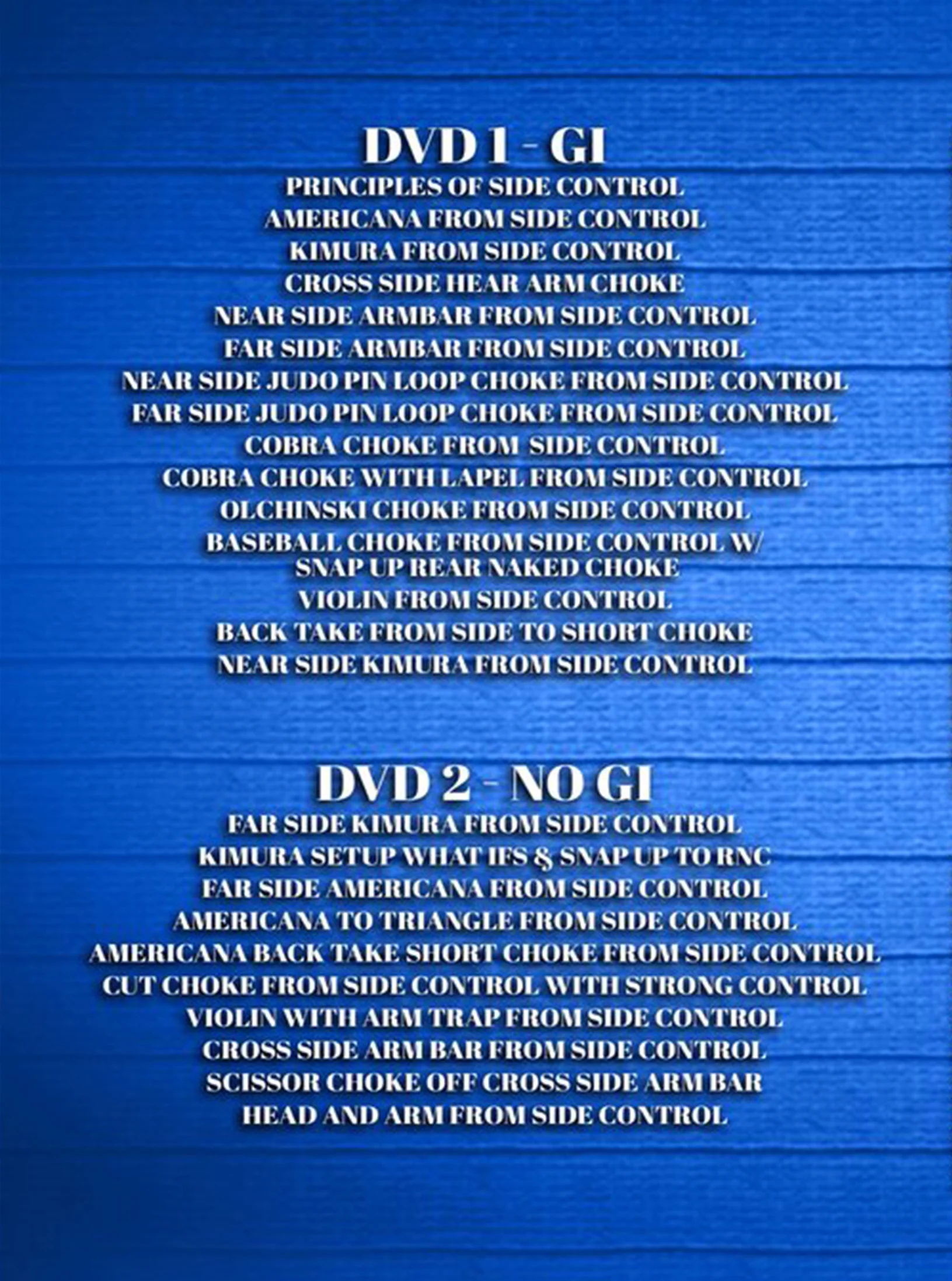 Side Control Destruction Gi & NoGi by Will Grundhauser - Image 2
