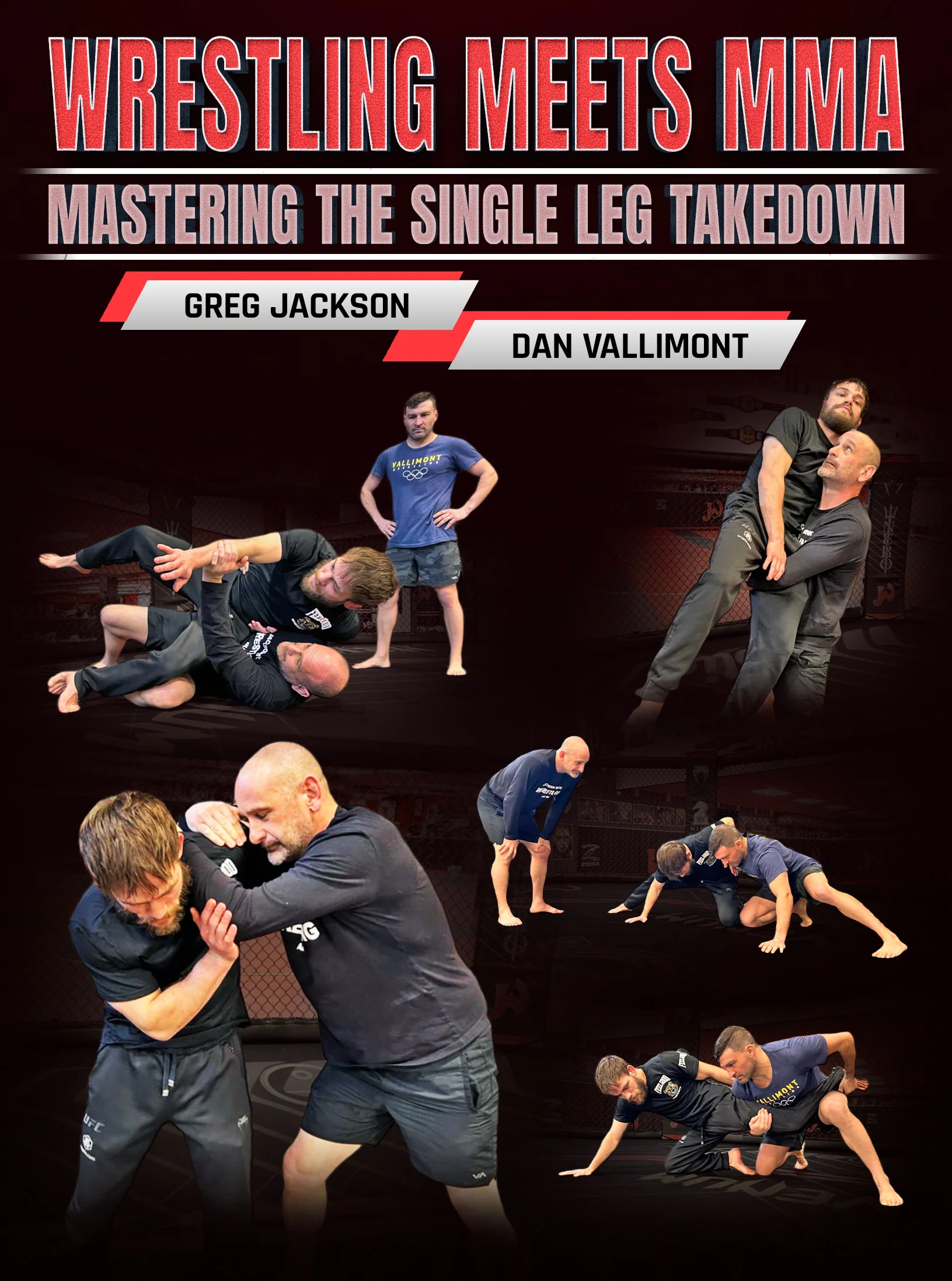 Wrestling Meets MMA Mastering the Single Leg Takedown by Greg Jackson and Dan Vallimont